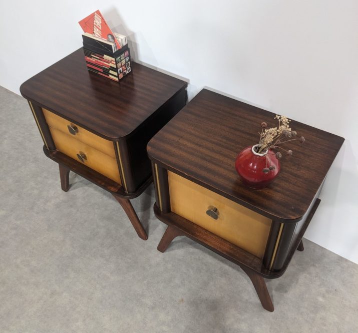Duo de chevets mid-century – Image 7