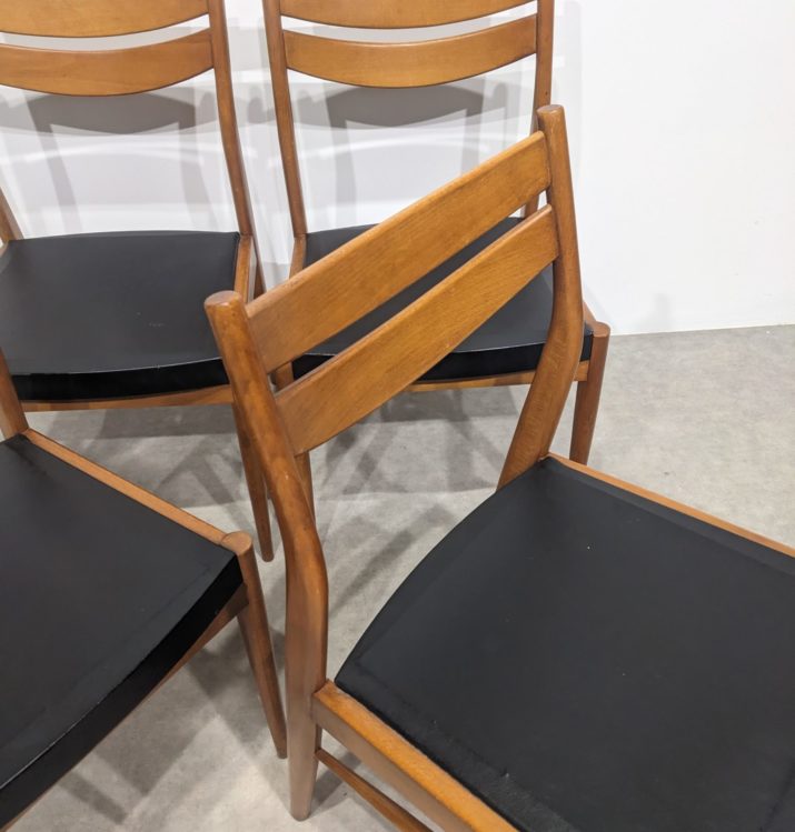 Suite de chaises vintage – Image 2