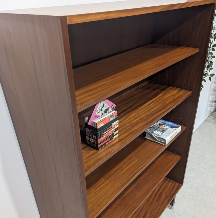 Bibliothèque Teck vintage – Image 2
