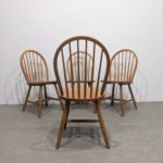Quatre chaises Windsor – Image 3