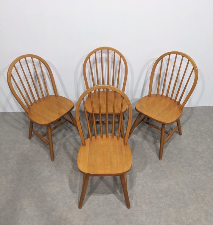 Quatre chaises Windsor – Image 2