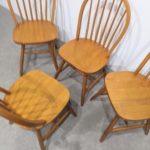Quatre chaises Windsor – Image 5