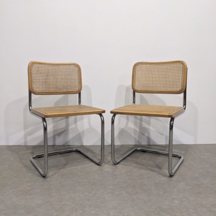 Paire de chaises vintage