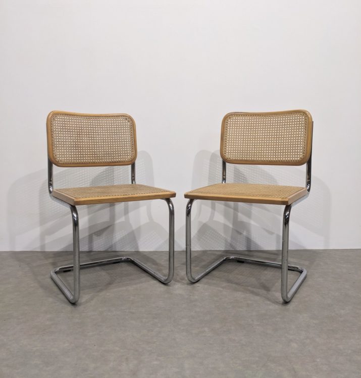 Paire de chaises vintage