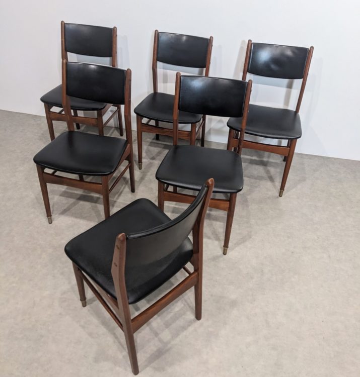 Suite de six chaises vintage – Image 5
