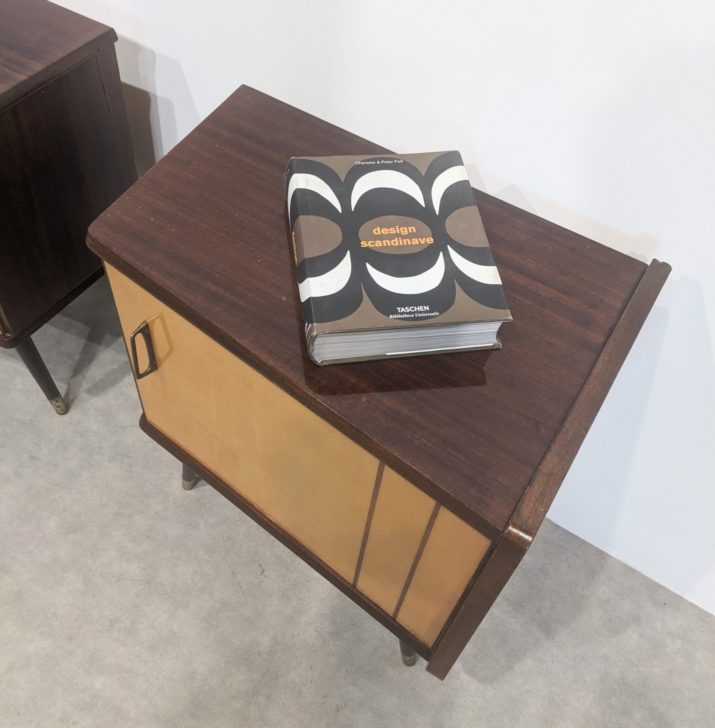 Paire de chevets mid-century – Image 3