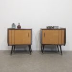 Paire de chevets mid-century