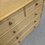 Commode vintage en rotin – Image 5