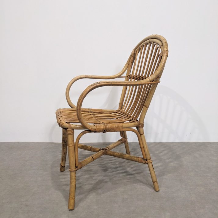 Chaise en bambous