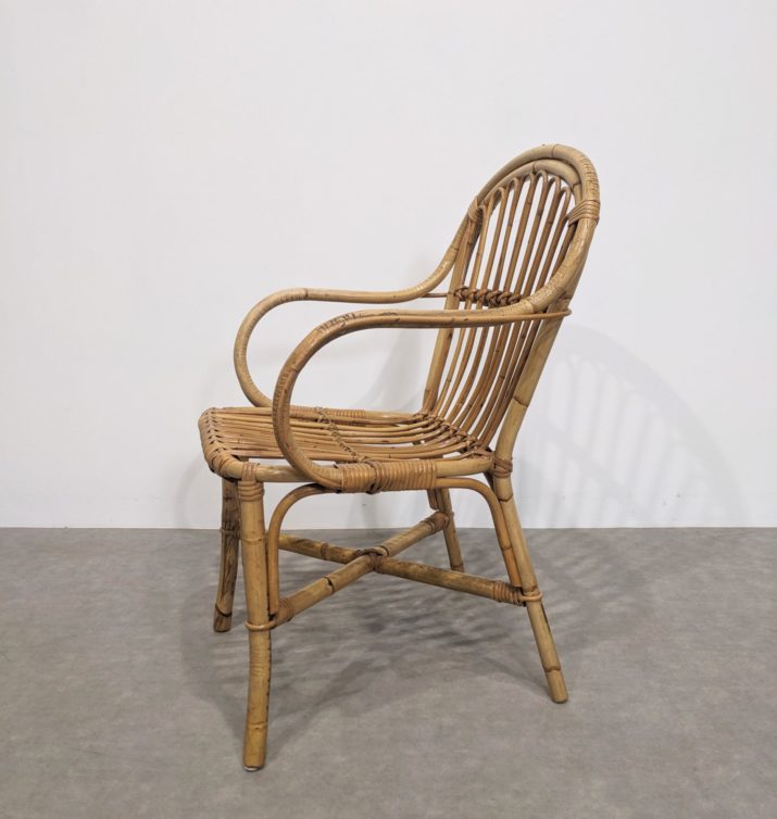 Chaise en bambous
