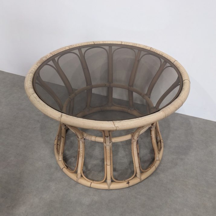 Table basse bambou