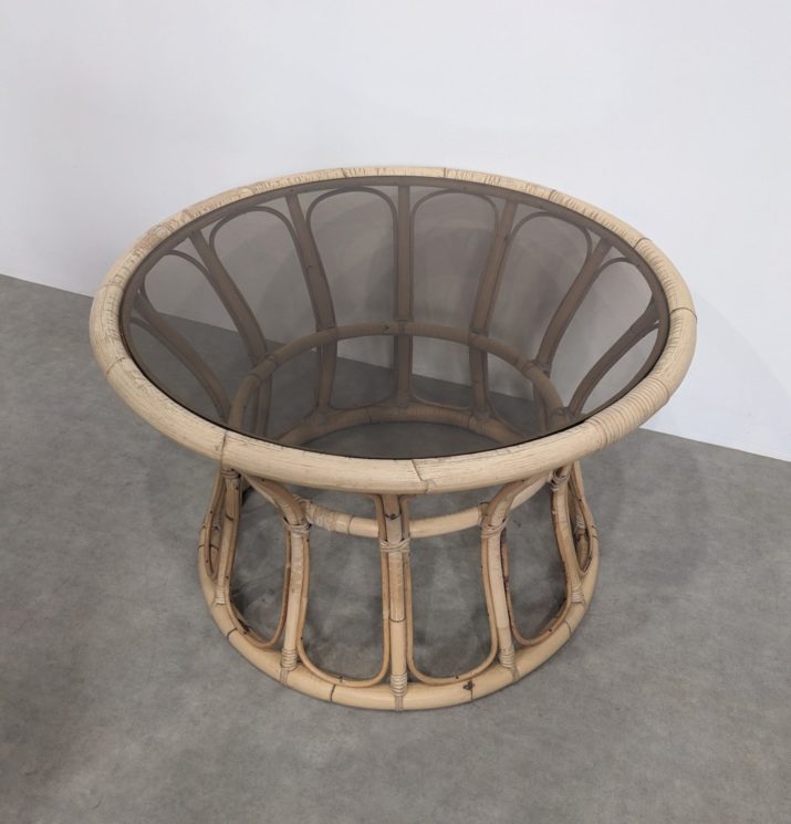 Table basse bambou