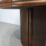 Table ronde extensible rotin – Image 8
