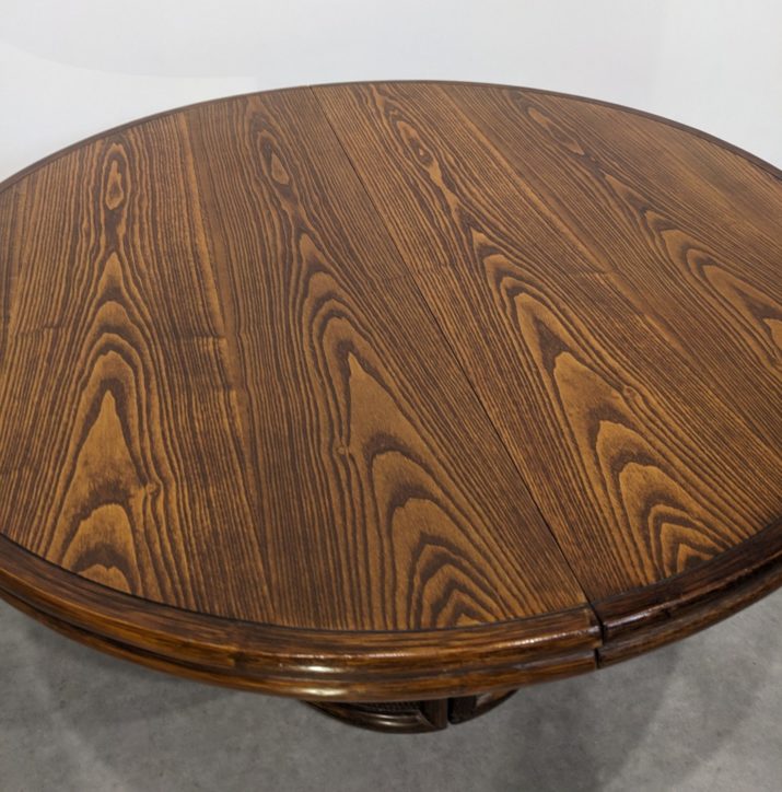 Table ronde extensible rotin – Image 6