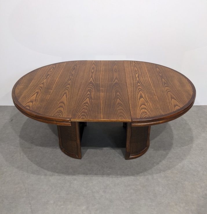 Table ronde extensible rotin – Image 4