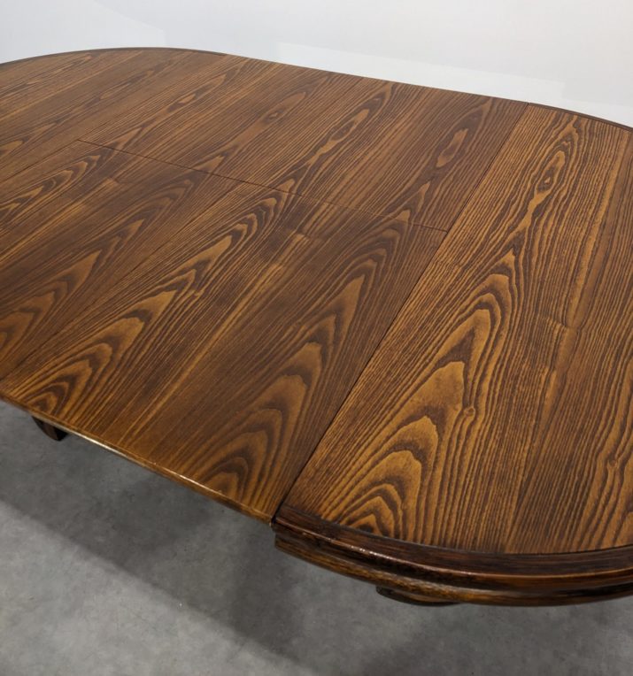 Table ronde extensible rotin – Image 3