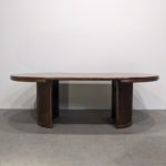Table ronde extensible rotin – Image 2