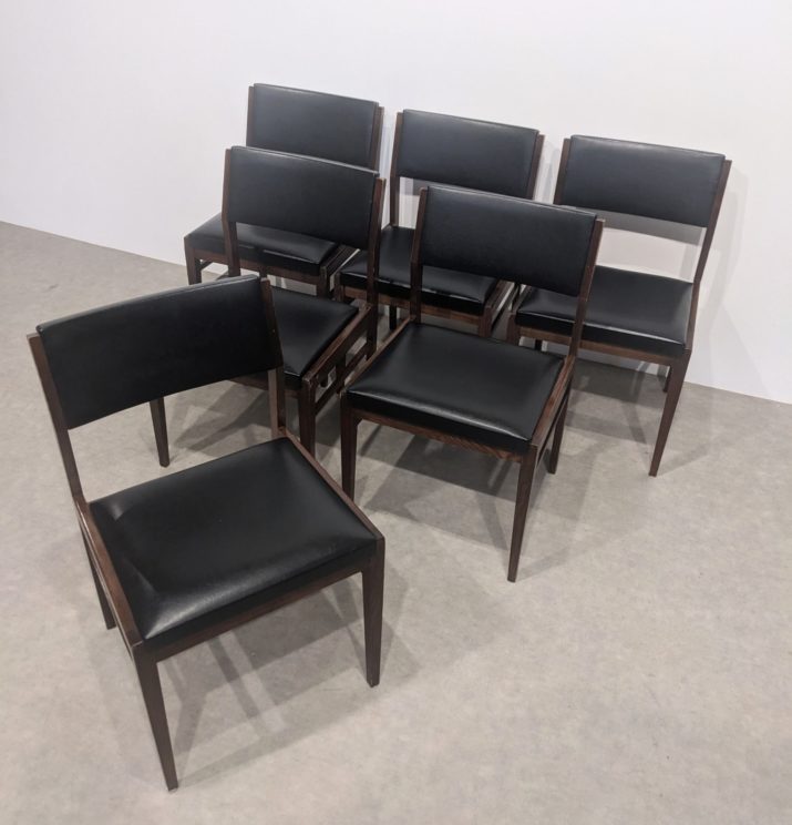 Suite de 6 chaises vintage – Image 4