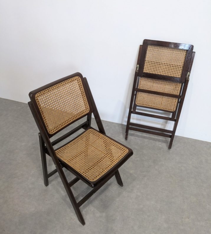 Chaise pliable rotin – Image 3