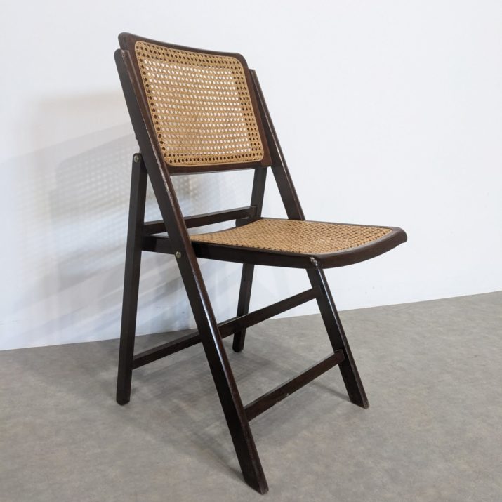 Chaise pliable rotin