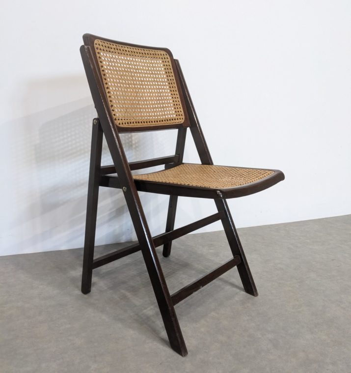 Chaise pliable rotin