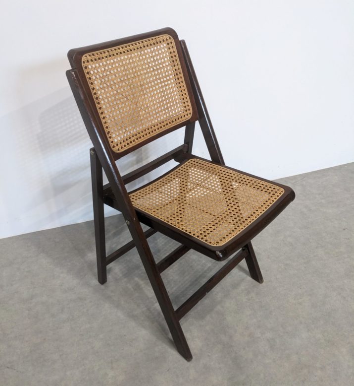 Chaise pliable rotin – Image 2