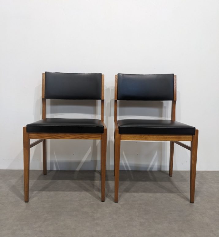 Chaise vintage Skaï – Image 3