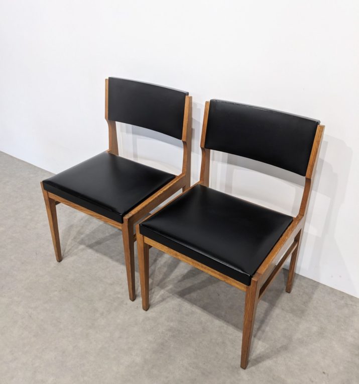 Chaise vintage Skaï – Image 6