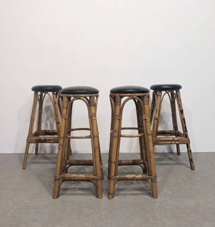Tabouret bambou 60s – Image 5