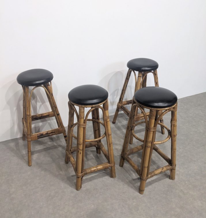 Tabouret bambou 60s – Image 4