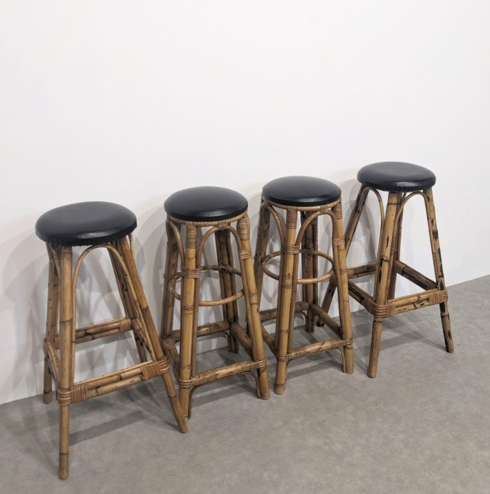Tabouret bambou 60s – Image 6