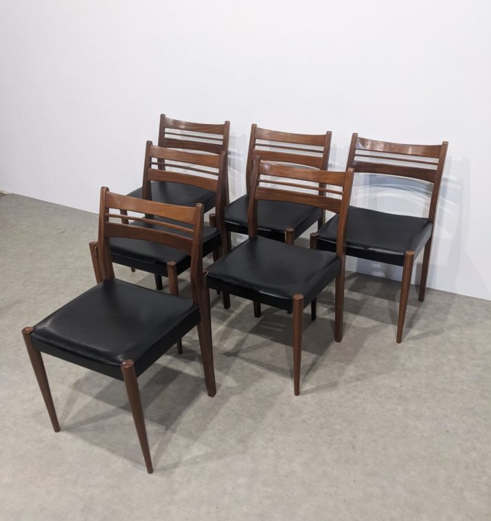 Suite de 6 chaises scandinaves – Image 6