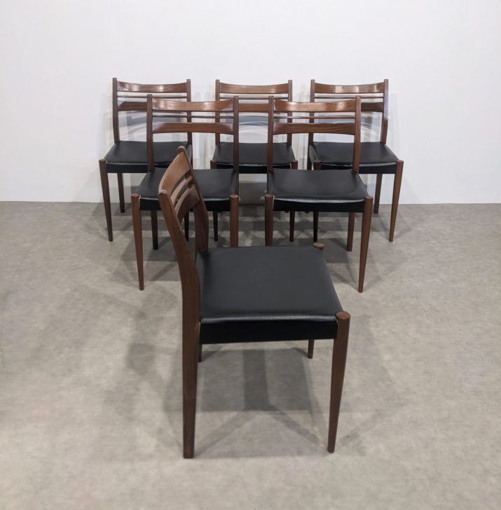 Suite de 6 chaises scandinaves – Image 5