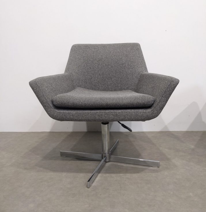 Fauteuil gris pivotant – Image 5