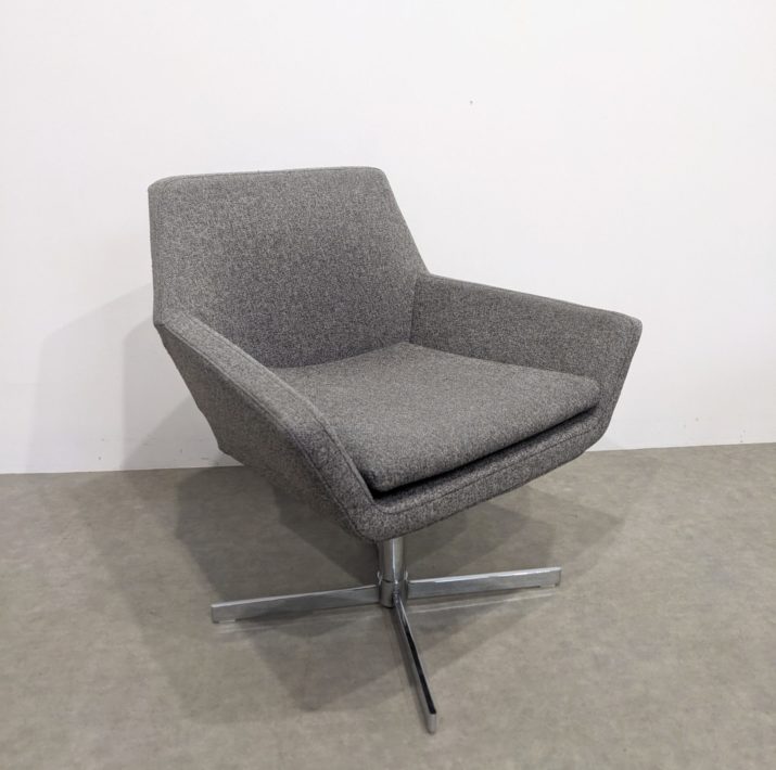 Fauteuil gris pivotant – Image 8