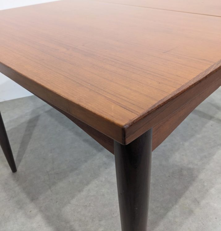Table à manger vintage Teck – Image 8