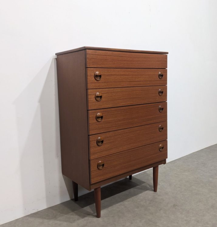 Commode vintage cinq tiroirs – Image 5