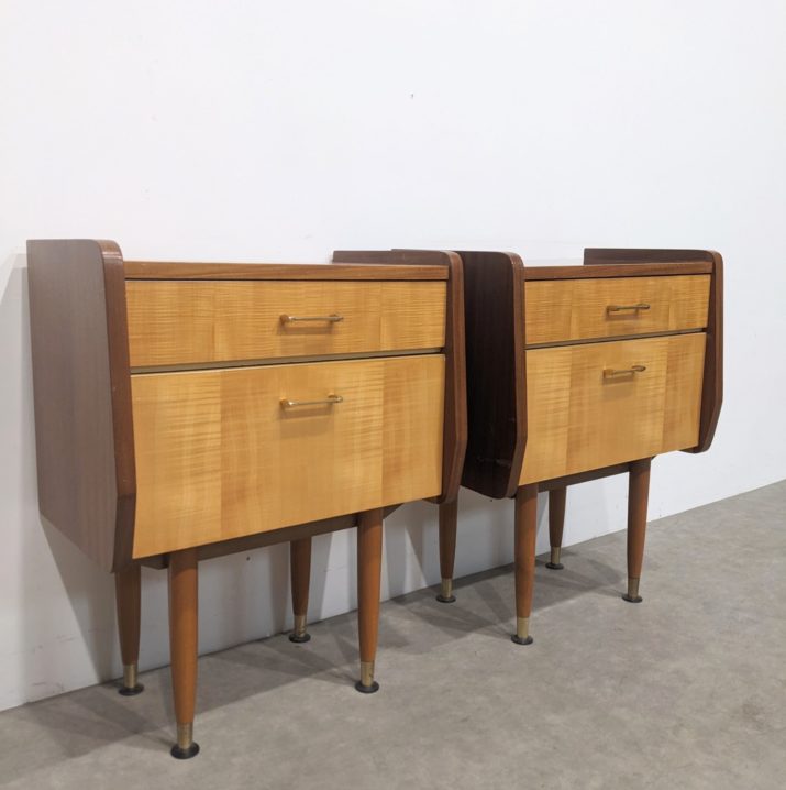 Duo de chevets mid-century – Image 5