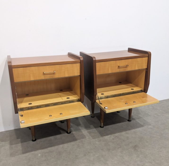 Duo de chevets mid-century – Image 7