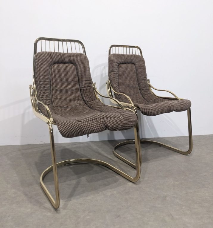 Chaises dorées 70' – Image 6