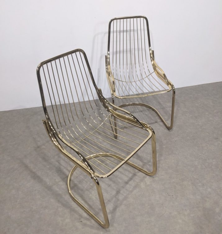 Chaises dorées 70' – Image 3