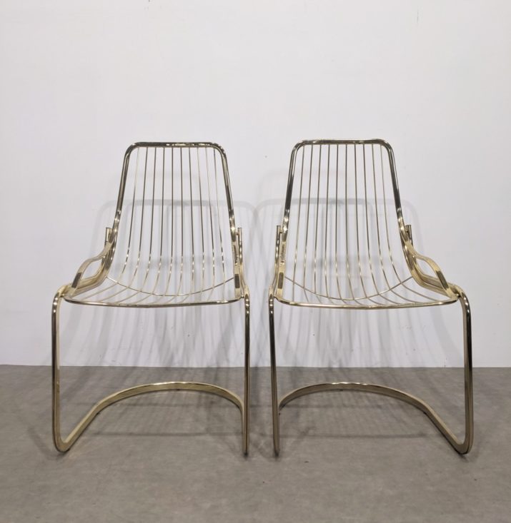 Chaises dorées 70' – Image 2