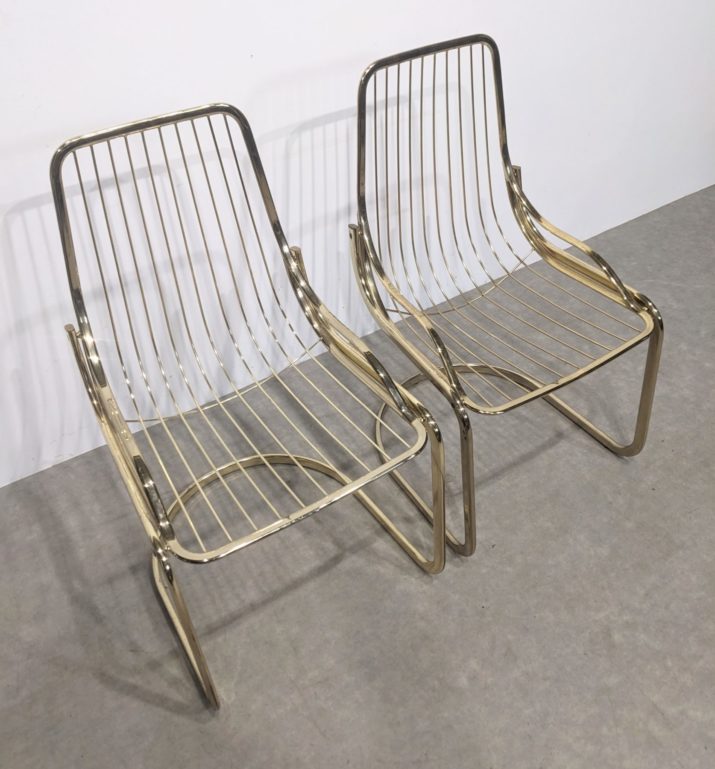 Chaises dorées 70' – Image 7