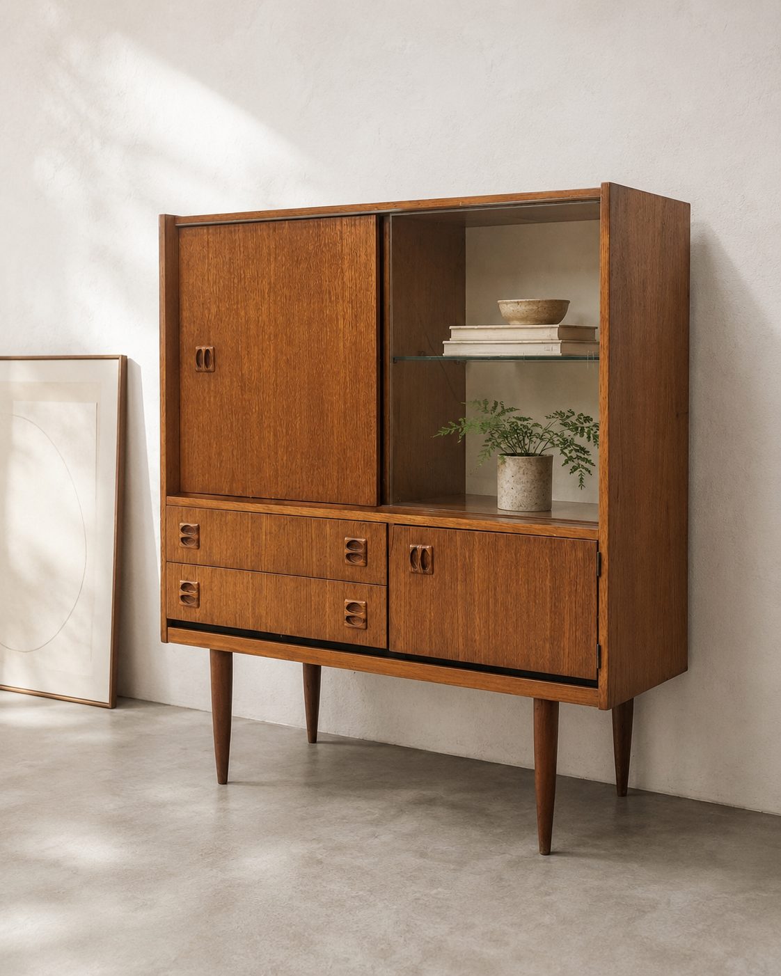 Highboard Mid-Century Modern – Image 2