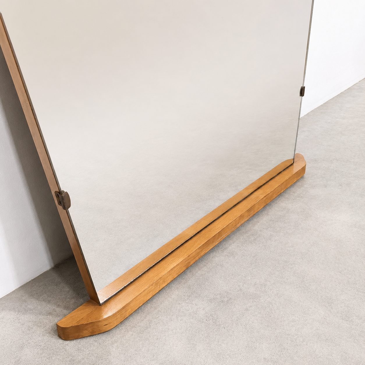 Grand miroir libre à poser Mid-Century – Image 5