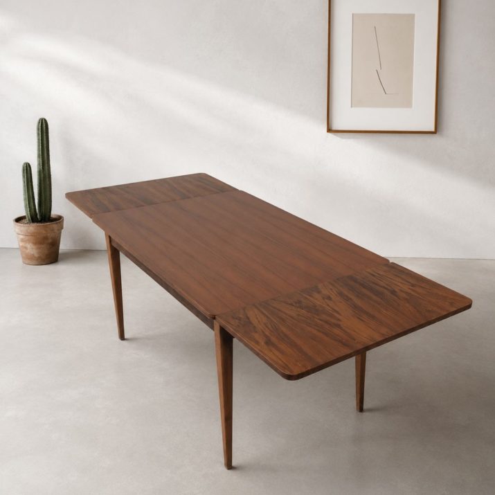 Table à manger scandinave extensible