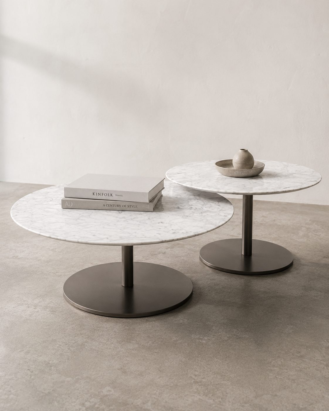Tables gigognes en marbre Marelli – Image 2