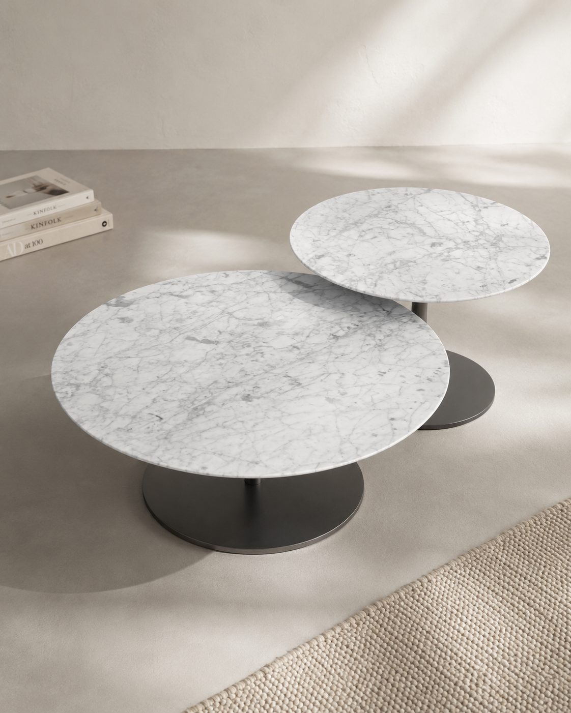 Tables gigognes en marbre Marelli – Image 3