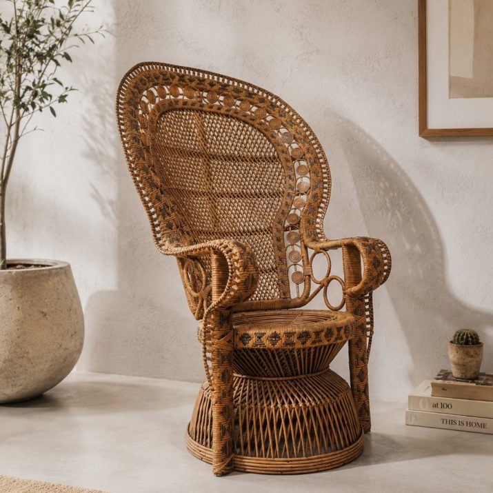 Fauteuil Paon vintage