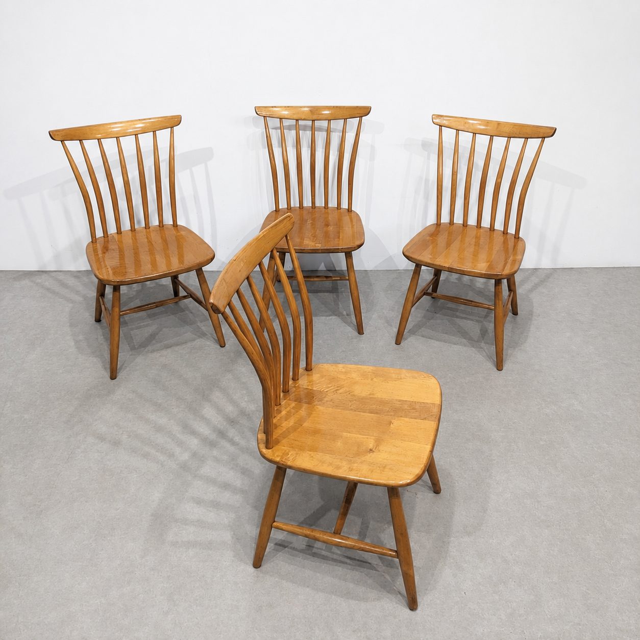 Quatre chaises suédoises Akerblom 1950 – Image 7